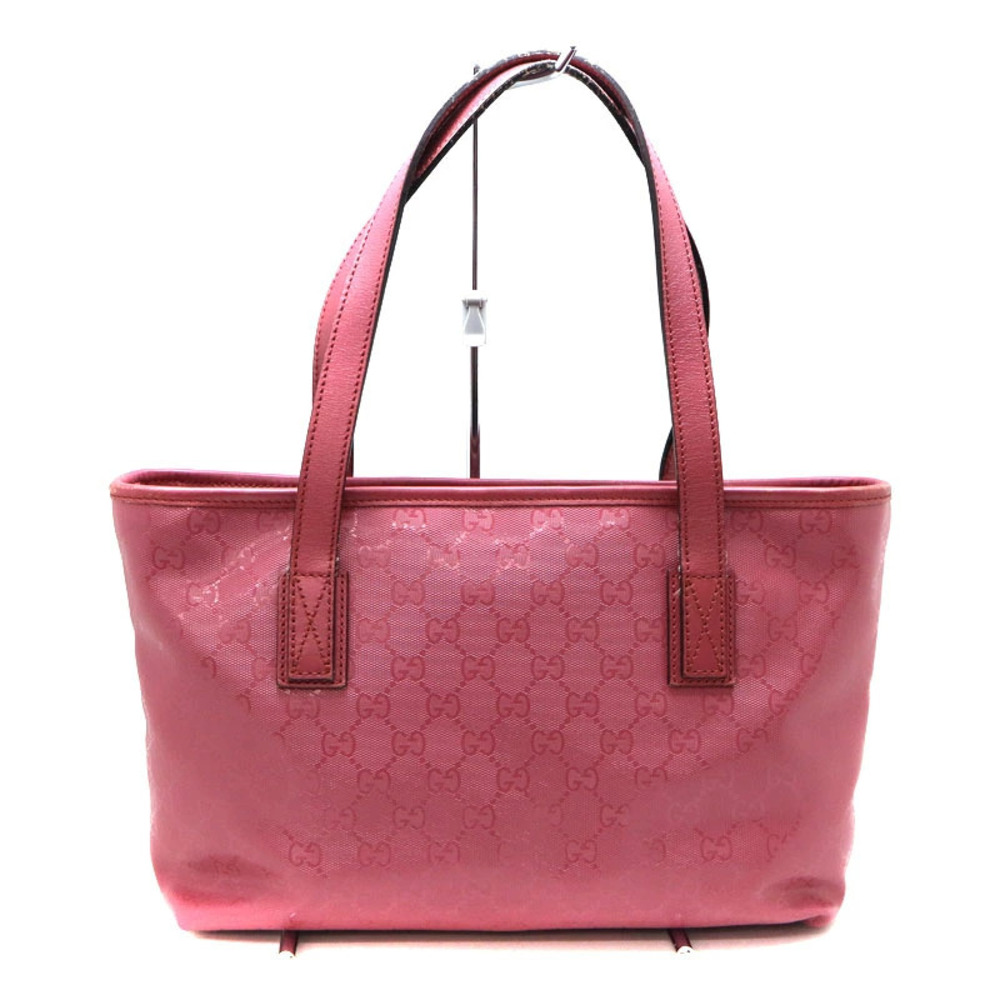 Gucci GG Imprime Joy Tote Bag pink canvas leather - Picture 2 of 8